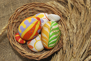 Image showing Easter eggs