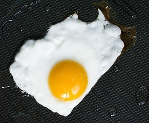 Image showing fried egg