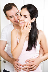 Image showing Couple in the bathroom