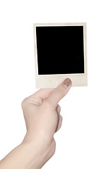 Image showing photo in a hand