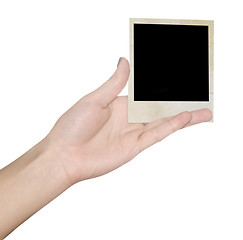 Image showing photo in a hand