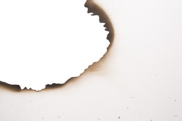 Image showing burnt edges
