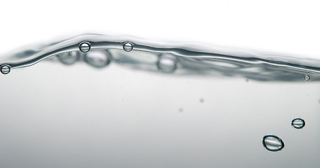 Image showing wave and bubbles