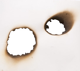 Image showing two holes