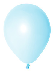 Image showing blue balloon