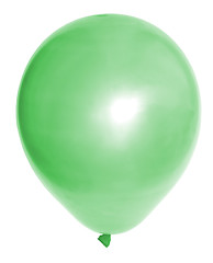 Image showing green balloon