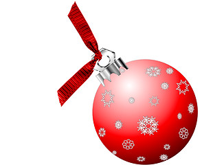Image showing Red Christmas Ornament