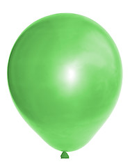 Image showing green balloon