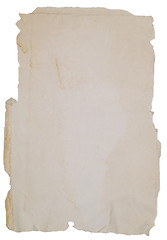 Image showing old rough paper