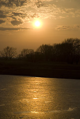 Image showing sunset