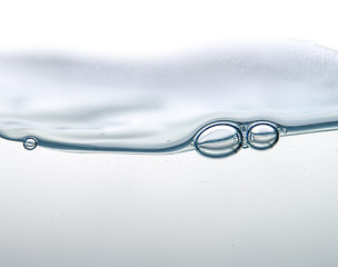 Image showing wave and bubbles