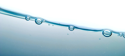 Image showing wave and bubbles