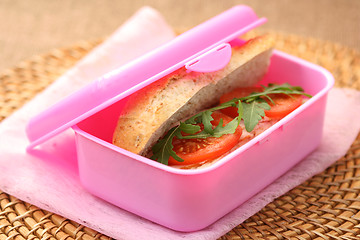Image showing lunch box