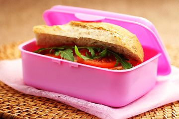 Image showing lunch box