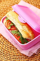 Image showing lunch box