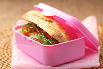 Image showing lunch box