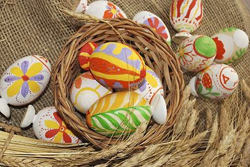 Image showing Easter eggs