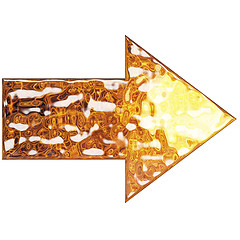 Image showing Liquid Metal Arrow
