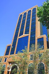 Image showing Tall city building