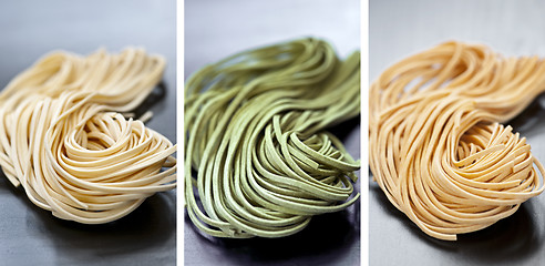 Image showing Tagliolini pasta