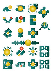 Image showing Set of symbols