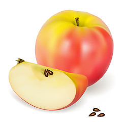 Image showing Apple Pink Lady