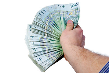 Image showing Polish money