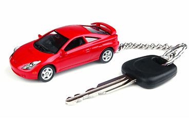 Image showing Car key