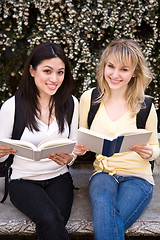 Image showing College students