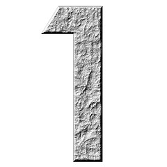 Image showing 3D Stone Number one