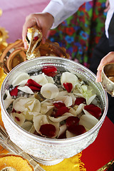 Image showing Buddhist ceremony.