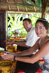 Image showing Buddhist ceremony.