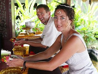 Image showing Buddhist ceremony.