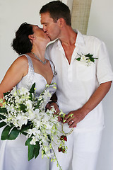 Image showing Bride and groom.