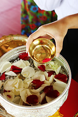 Image showing Buddhist ceremony.