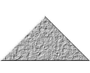 Image showing 3D Rock Pyramid