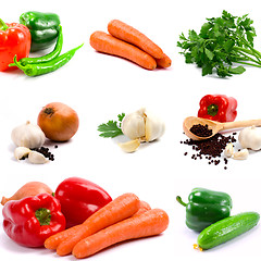Image showing collection of vegetables