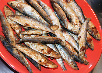 Image showing fried fish