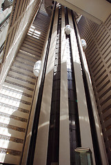 Image showing elevators inside skyscraper