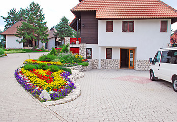 Image showing Cottage village