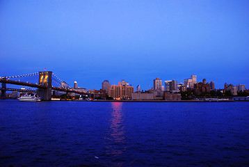 Image showing Evening New York City