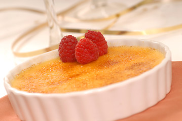 Image showing Creme Brulee