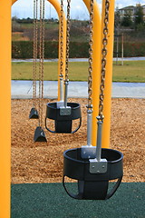 Image showing Swings