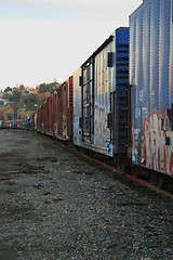 Image showing Train Containers