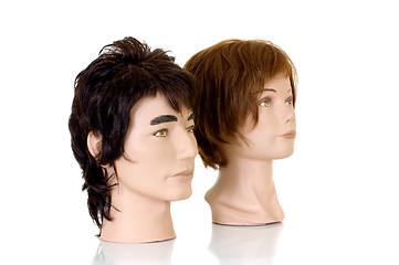 Image showing Modeling heads