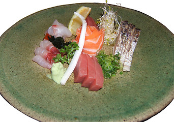 Image showing sushi close view