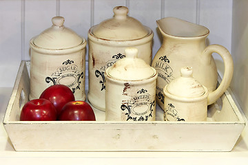 Image showing Old kitchenware