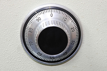 Image showing Safe dial