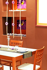 Image showing Dining room decoration