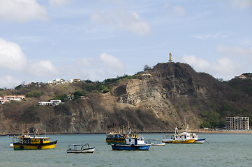 Image showing statue san juan del sur nicaragua